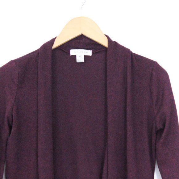 *Majora Purple Maroon Cardigan - Picture 4 of 7